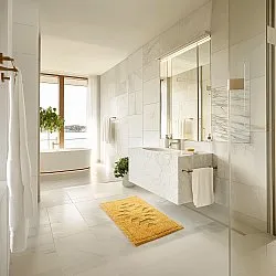 Tapis de bain - Gertie (jaune)