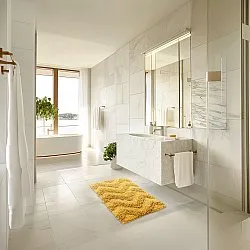 Tapis de bain - Tressa (jaune)