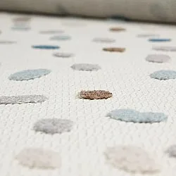 Tapis Enfant - Confetti (crème/multicolore)