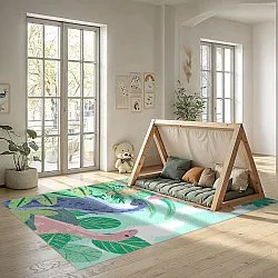 Tapis pour enfants - Dino Friends (multicolore)