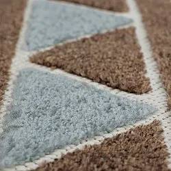 Tapis Enfant - Kind Lion (crème/bleu)