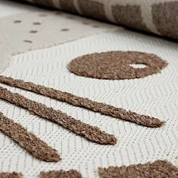 Tapis Enfant - Kind Lion (crème/bleu)