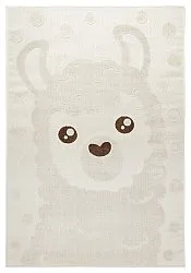 Tapis Enfant - Kind Llama (crème)