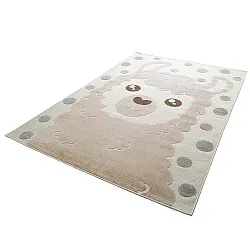 Tapis Enfant - Kind Llama (crème/marron)