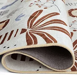 Tapis pour enfants - Lion Friends (beige)