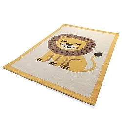 Tapis Enfant - Lion Hand Tufted Wool Premium (beige/multicolore)