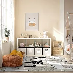 Tapis enfant - Piggyback Ride (gris)