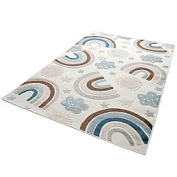 Tapis Enfant - Rainbow Potpourri (crème/multicolore)