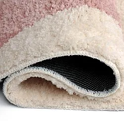 Tapis Enfant - Soft Dino (crème/rose)