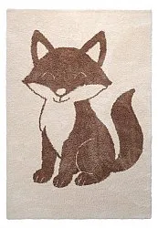 Tapis Enfant - Soft Fox (crème/marron)