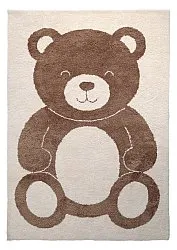 Tapis Enfant - Soft Teddybear (crème/marron)
