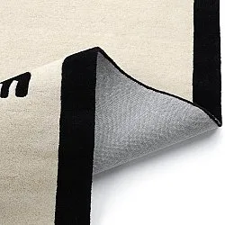 Tapis Enfant - Zebra Hand Tufted Wool Premium (beige/noir)