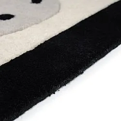 Tapis Enfant - Zebra Hand Tufted Wool Premium (beige/noir)