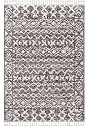 Tapis à poils longs - Loja (gris)