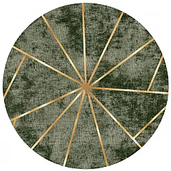 Tapis rond - Bellizzi (vert)