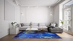 Tapis Wilton - Gallo (bleu)