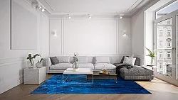Tapis Wilton - Aragon (bleu)
