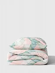 Ensemble de housse de couette - Blanca (rose/vert)