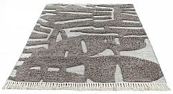 Tapis en coton - Split (gris)