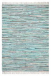 Tapis patchwork - Bombay (bleu)
