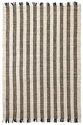 Tapis en coton - Hedda (noir)