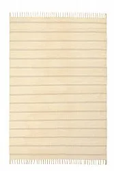 Tapis en coton - Helle (blanc cassé/gris)