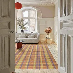 Tapis Coton - Husvik (corail/multicolore)