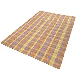 Tapis Coton - Husvik (corail/multicolore)