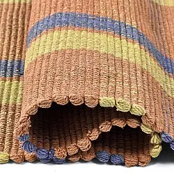 Tapis Coton - Husvik (corail/multicolore)