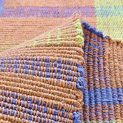 Tapis Coton - Husvik (corail/multicolore)