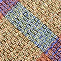 Tapis Coton - Husvik (corail/multicolore)