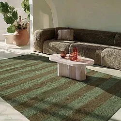 Tapis Coton - Nilo (vert mousse)