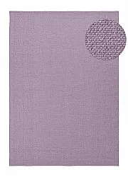 Tapis Coton - Rigolet (violet clair)