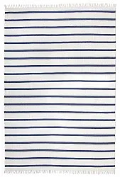 Tapis en coton - Helle (bleu)