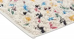 Tapis à poils longs - Litton Natural Cotton Shaggy (beige/multicolore)