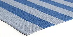 Tapis en coton - Nilo (bleu)