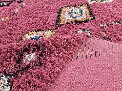 Tapis shaggy - Nyle Natural Cotton Shaggy (rose/multi)