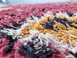 Tapis shaggy - Nyle Natural Cotton Shaggy (rose/multi)