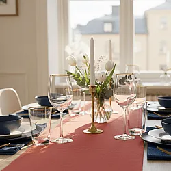 Chemins de table - Niva (rose)