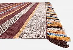 Tapis en coton - Bouira (marron/multicolore)