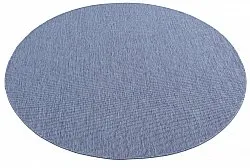 Tapis rond - Monsanto (bleu)