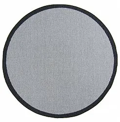 Tapis rond - Sortelha (noir)