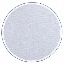 Tapis rond - Sortelha (bleu)