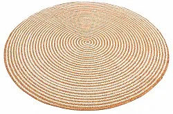 Tapis rond - Ferragudo (orange)
