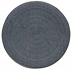 Tapis rond - Ferragudo (anthracite)