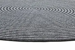 Tapis rond - Ferragudo (anthracite)