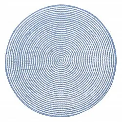 Tapis rond - Ferragudo (bleu)