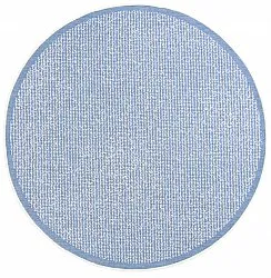 Tapis rond - Tromsø (bleu)