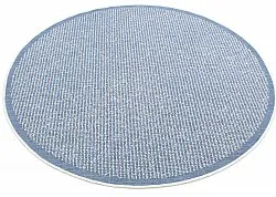 Tapis rond - Tromsø (bleu)