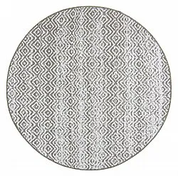 Tapis rond - Harstad (marron)